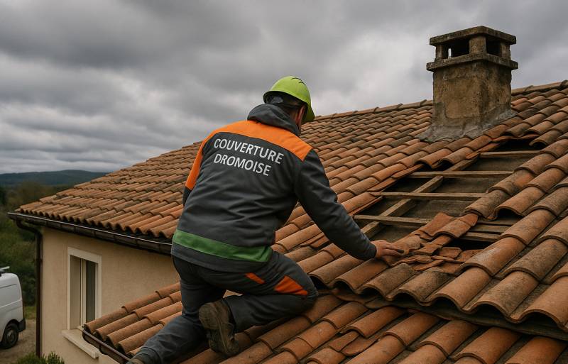 Urgence toiture à Valence suite à une tempête