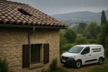 Notre zone d'activité pour ce service Couvreur pour rénovation de toiture en urgence à Bourg-de-Péage dans la Drôme 26300 : remplacement de tuiles cassées et bâchage rapide - 2026